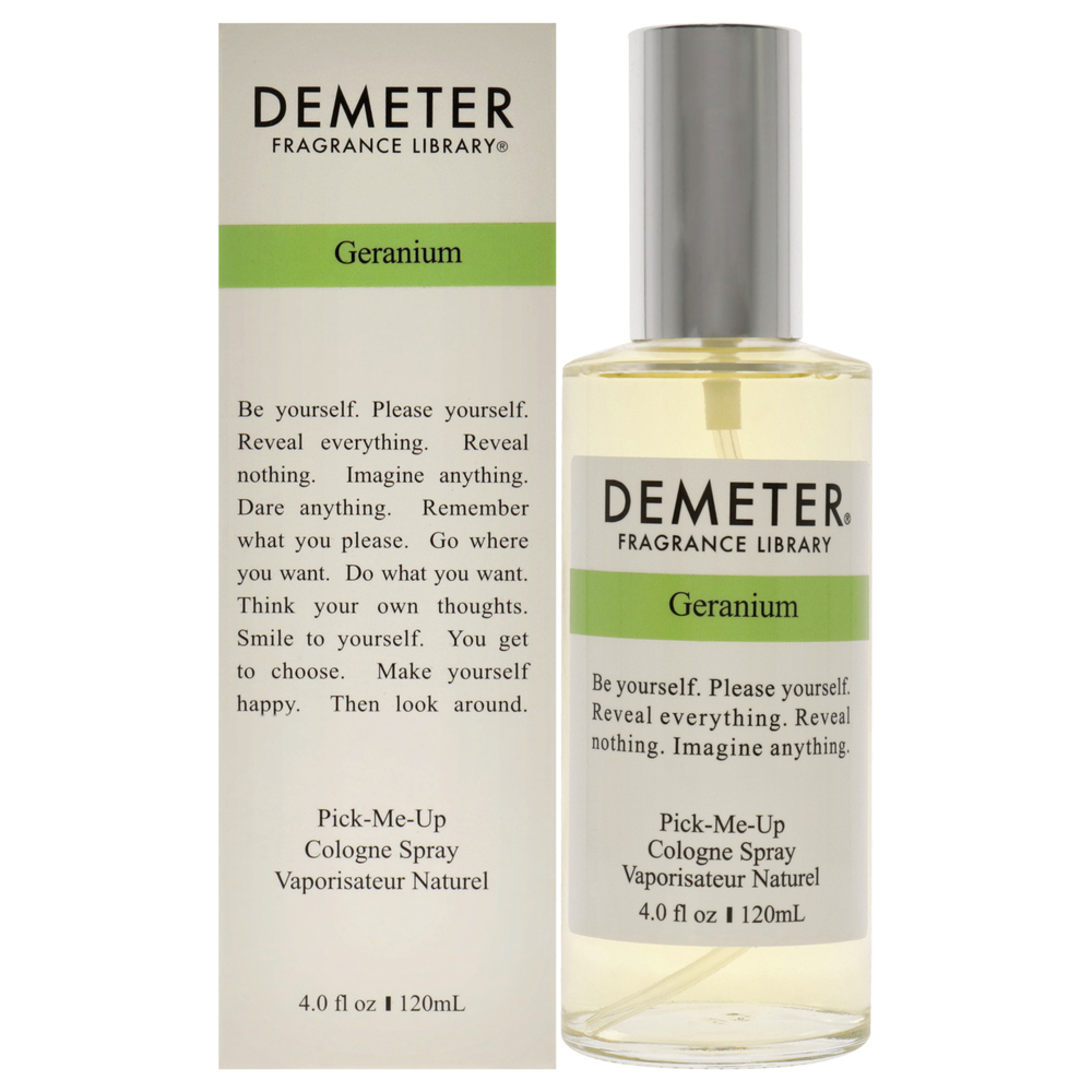 Geranium by Demeter for Women - 4 oz Cologne Spray